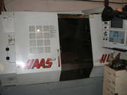 HAAS CNC machining lathe.